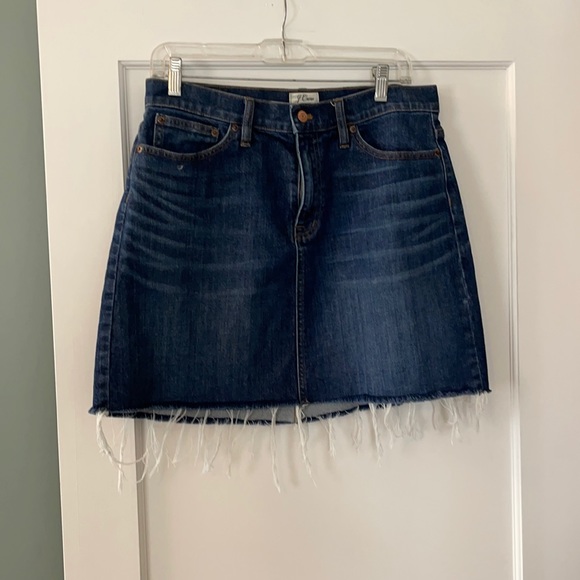 J.Crew Denim Skirt - Picture 1 of 2